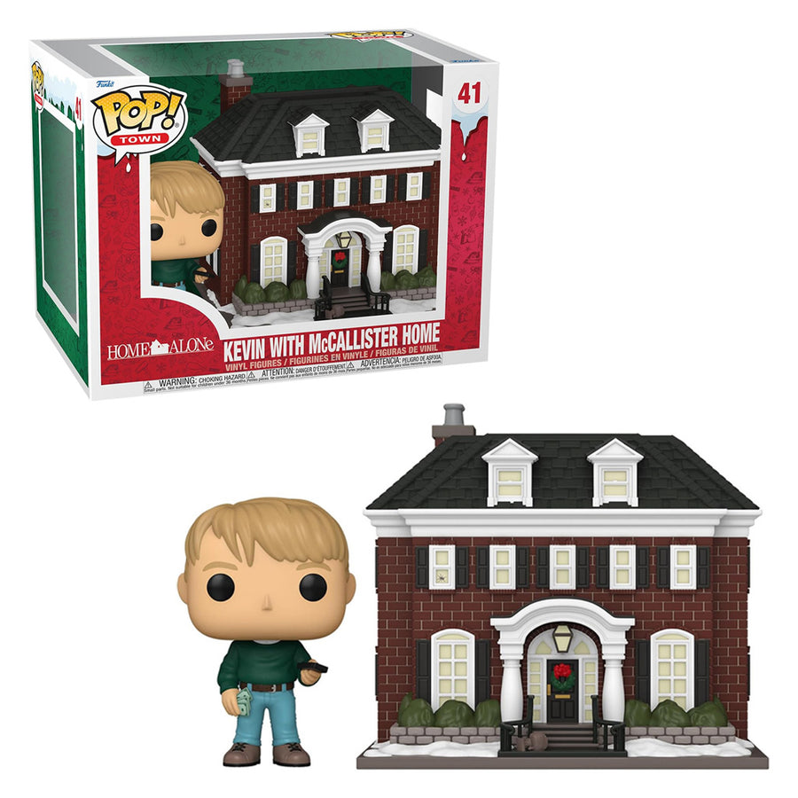 FUNKO POP TOWN HOME ALONE - KEVIN WITH MCCALLISTER HOME 41