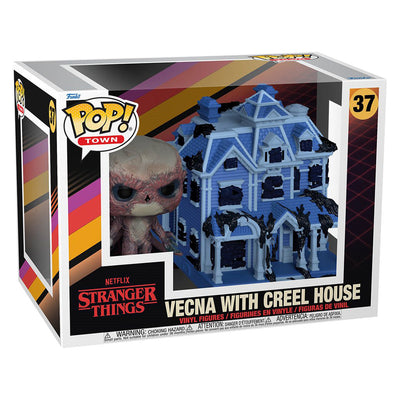 FUNKO POP TOWN STRANGER THINGS S4 - VECNA WITH CREEL HOUSE 37