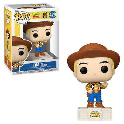 FUNKO POP: TOY STORY X BTS - RM AS WOODY 429 BRINDE