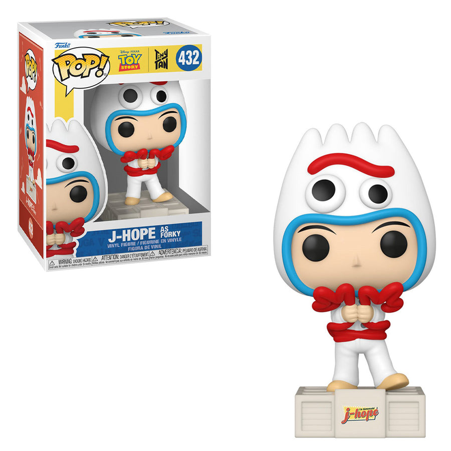 FUNKO POP: TOY STORY X BTS - J-HOPE AS FORKY 432 BRINDE