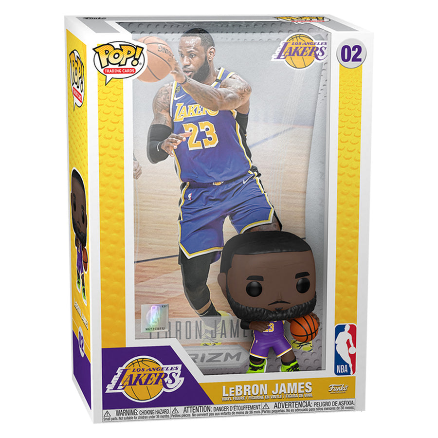 FUNKO POP TRADING CARDS NBA - LEBRON JAMES 02