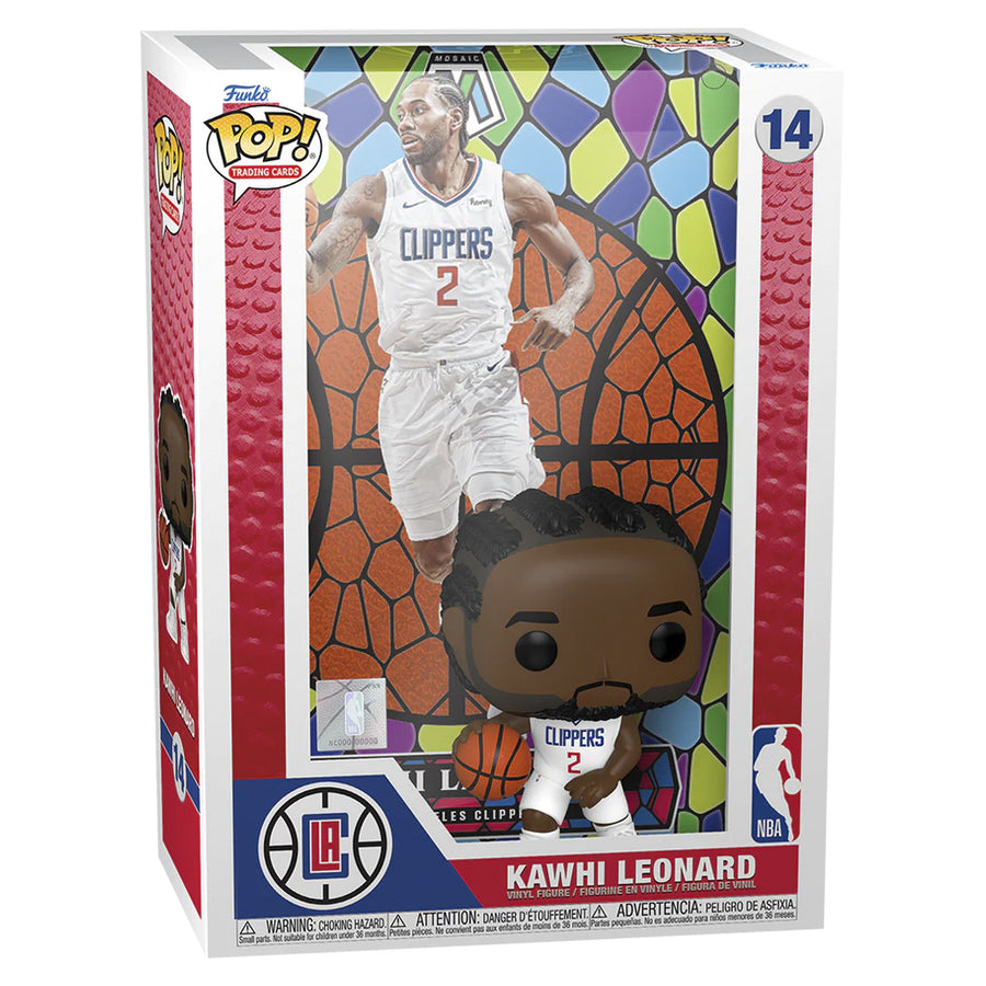 FUNKO POP TRADING CARDS NBA LOS ANGELES - KAWHI LEONARD 14 (61489)