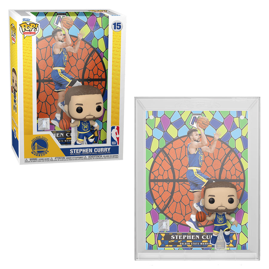 FUNKO POP TRADING CARDS NBA - STEPHEN CURRY 15 BRINDE