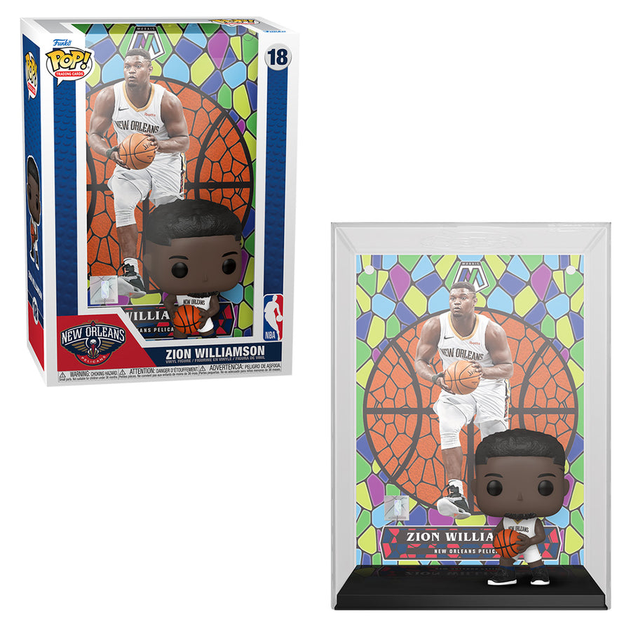 FUNKO POP TRADING CARDS NBA NEW ORLEANS PELICANS - ZION WILLIAMSON (61493) BRINDE