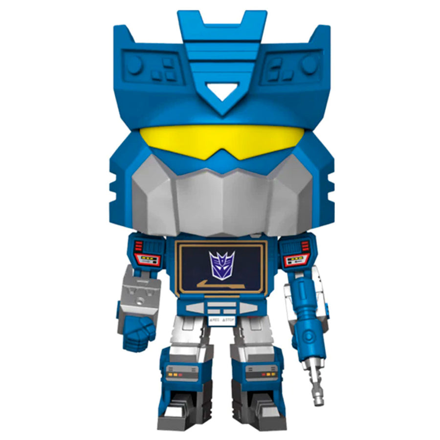FUNKO POP TRANSFORMERS EXCLUSIVE - SOUNDWAVE W/TAPES 93 (SUPER SIZED 10'')
