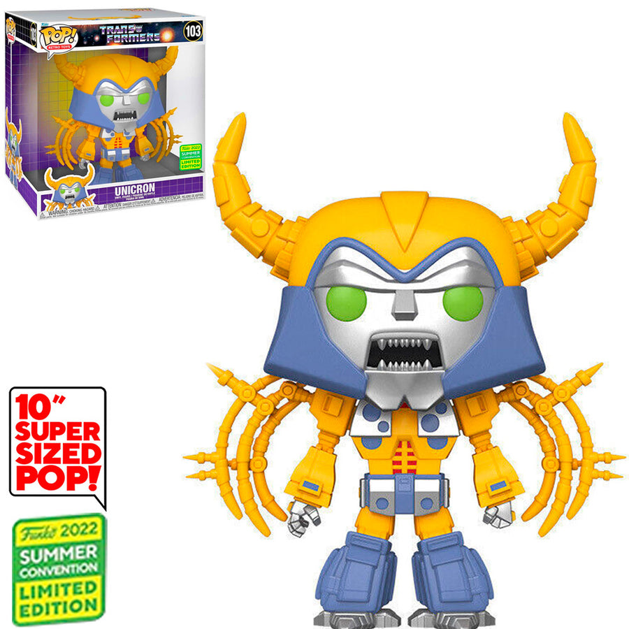 FUNKO POP TRANSFORMERS EXCLUSIVE - UNICRON 103 (SUPER SIZED 10'') (SDCC 2022)