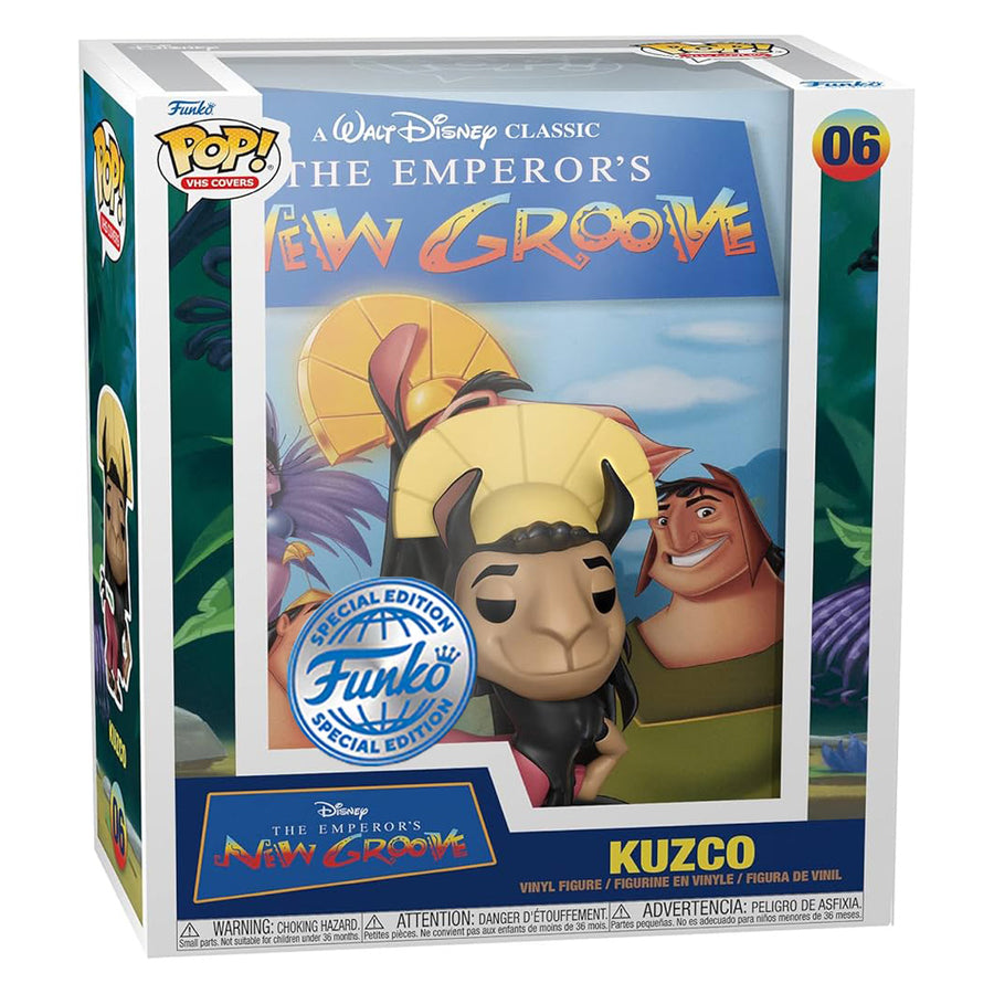 FUNKO POP VHS COVERS DISNEY THE EMPEROR'S NEW GROOVE EXCLUSIVE - KUZCO 06