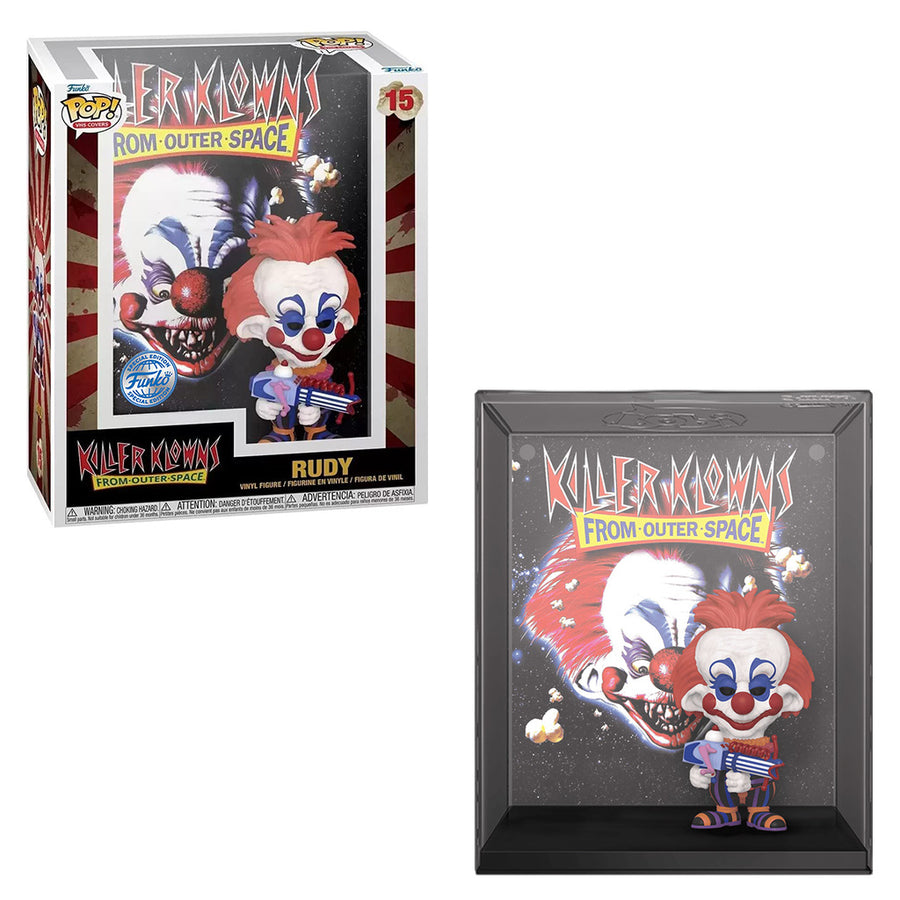 FUNKO POP VHS COVERS KILLER KLOWNS FROM OUT OF SPACE - RUDY 15 (68245) BRINDE