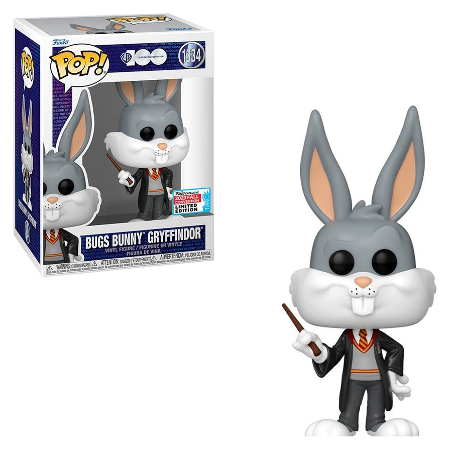 FUNKO POP WARNER BROS 100TH NEW YORK COMIC CON 2023 - BUGS BUNNY GRYFFINDOR 1334