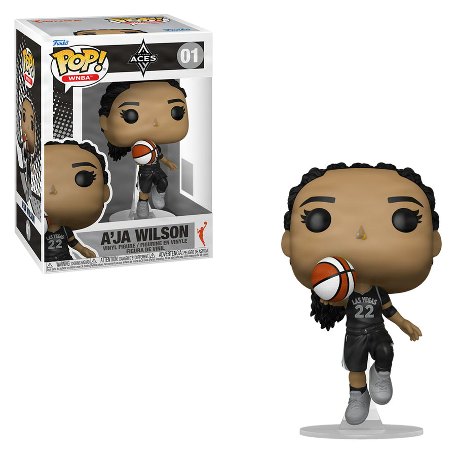 FUNKO POP WNBA LAS VEGAS ACES - A'JA WILSON 01 BRINDE