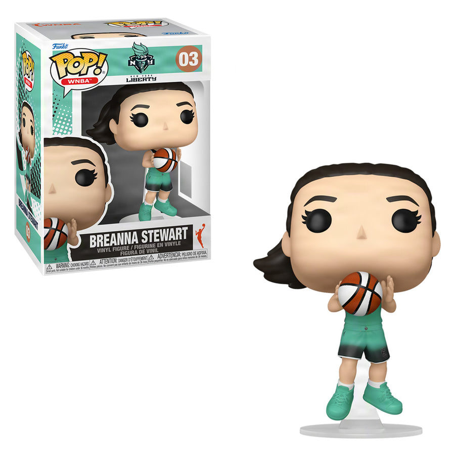 FUNKO POP WNBA NEW YORK LIBERTY - BREANNA STEWART 03 BRINDE