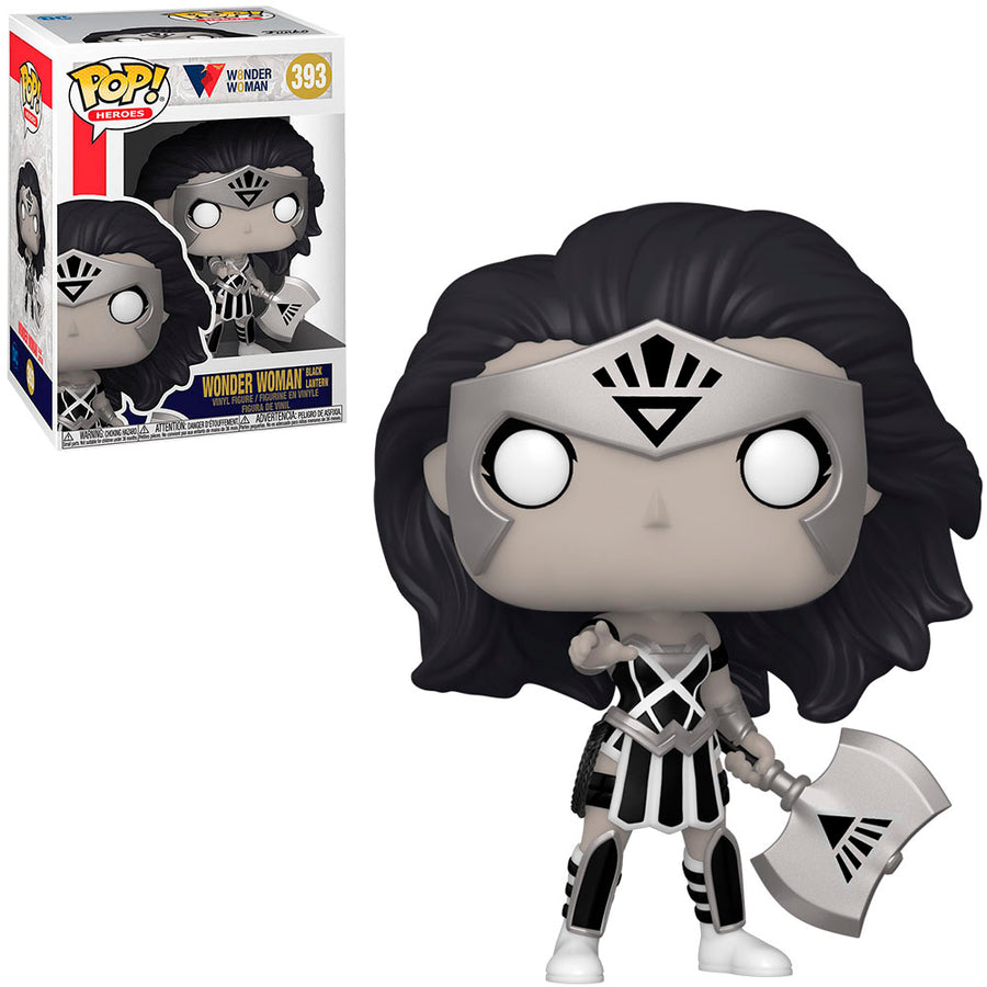 FUNKO POP WONDER WOMAN 80 YEARS - WONDER WOMAN (BLACK LANTERN) 393 BRINDE
