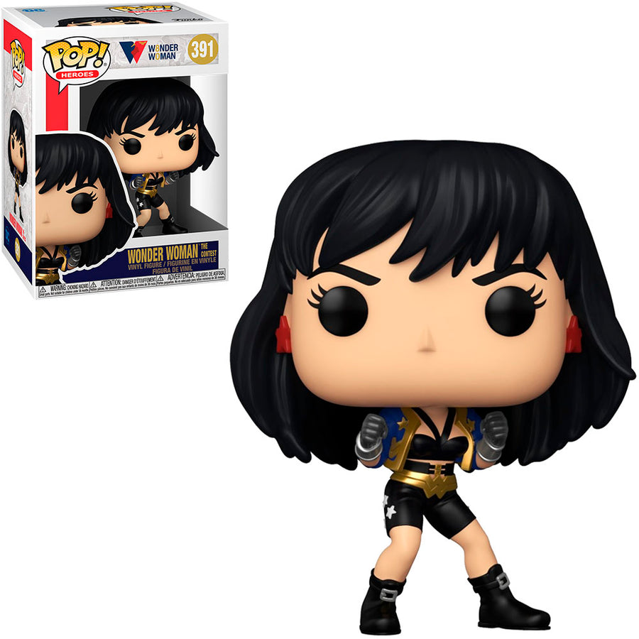 FUNKO POP WONDER WOMAN 80 YEARS - WONDER WOMAN (THE CONTEST) 391 BRINDE