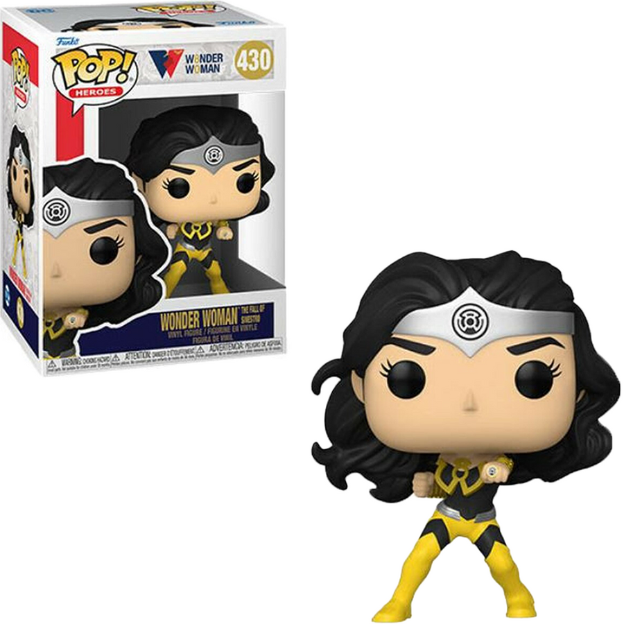 FUNKO POP WONDER WOMAN 80 YEARS - WONDER WOMAN THE FALL OF SINESTRO 405 BRINDE