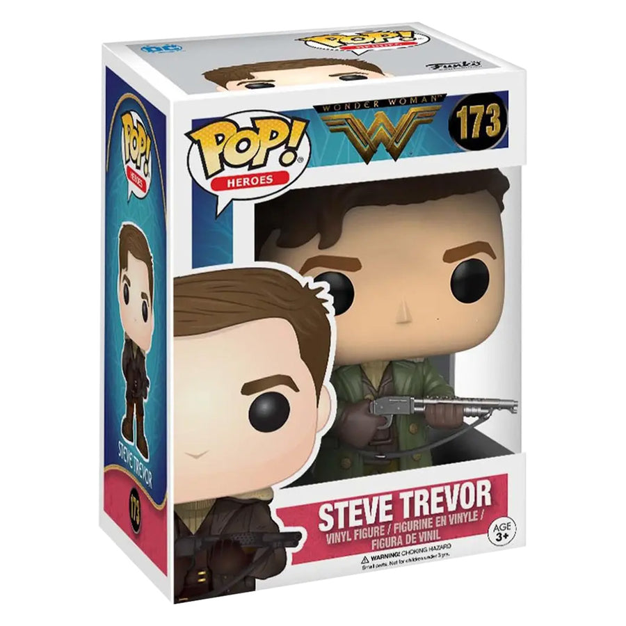 FUNKO POP WONDER WOMAN - STEVE TREVOR 173