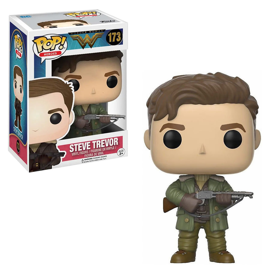FUNKO POP WONDER WOMAN - STEVE TREVOR 173