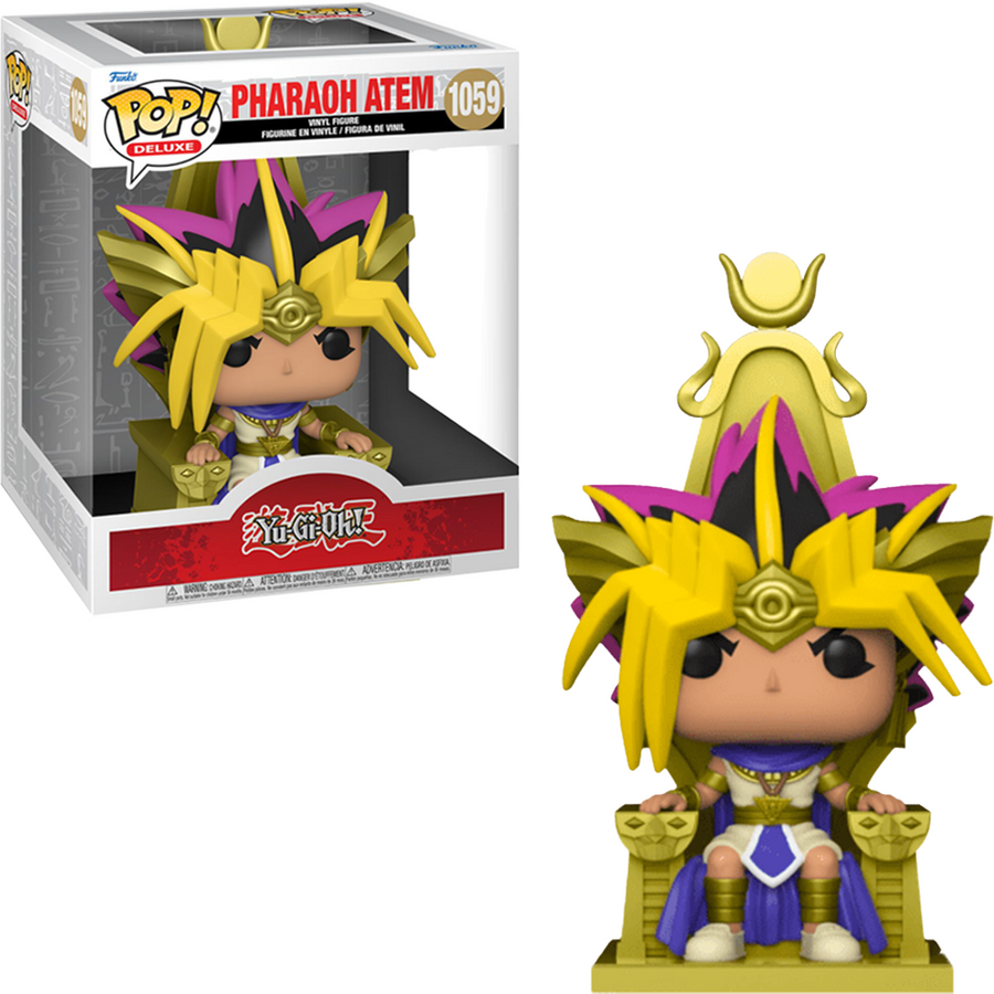 FUNKO POP YU-GI-OH - PHARAOH ATEM 1059 (DELUXE) BRINDE
