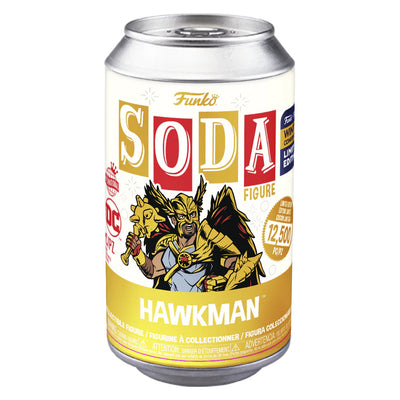 FUNKO SODA DC BLACK ADAM WINTER CONVENTION 2022 - HAWKMAN 65345