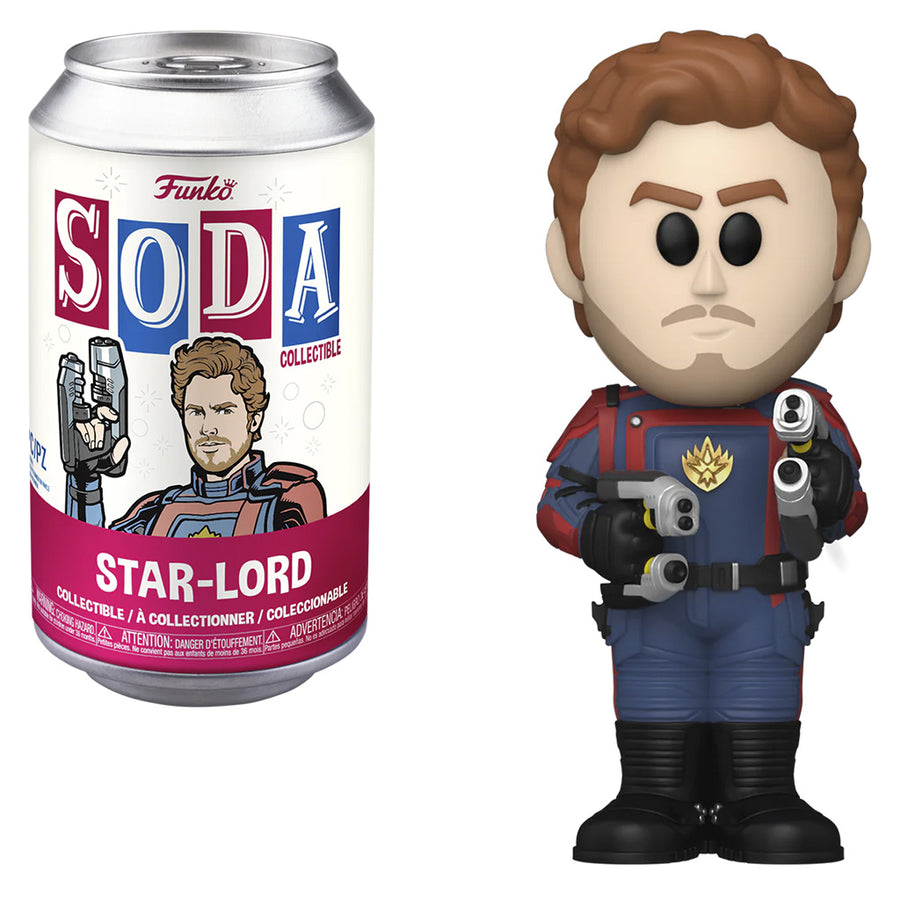FUNKO VINYL SODA MARVEL GUARDIANS OF THE GALAXY 3 - STAR-LORD (68824) BRINDE