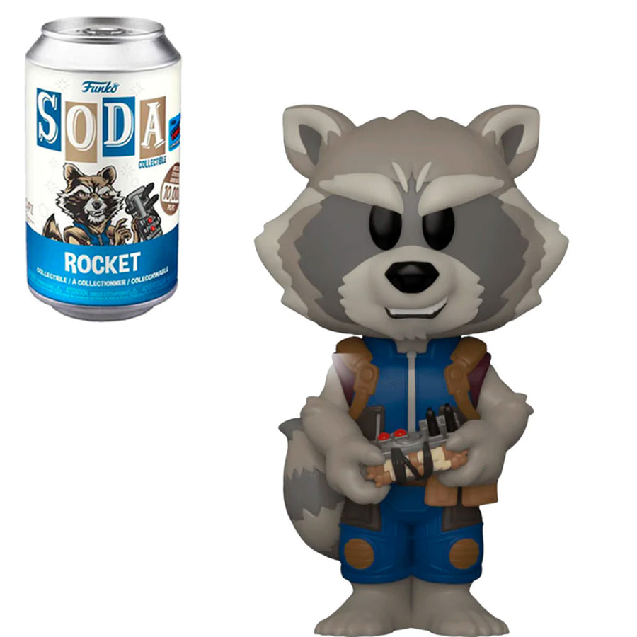 FUNKO SODA MARVEL GUARDIANS OF THE GALAXY NYCC 2021 - ROCKET BRINDE