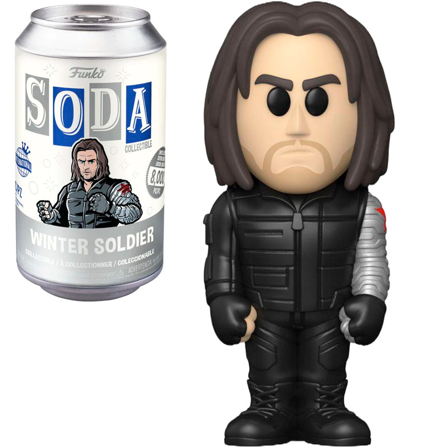 FUNKO SODA MARVEL CAPTAIN AMERICA CIVIL WAR - WINTER SOLDIER 302 BRINDE