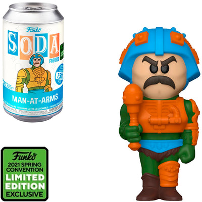FUNKO SODA MASTERS OF THE UNIVERSE EXCLUSIVE ECCC 2021 - MAN-AT-ARMS