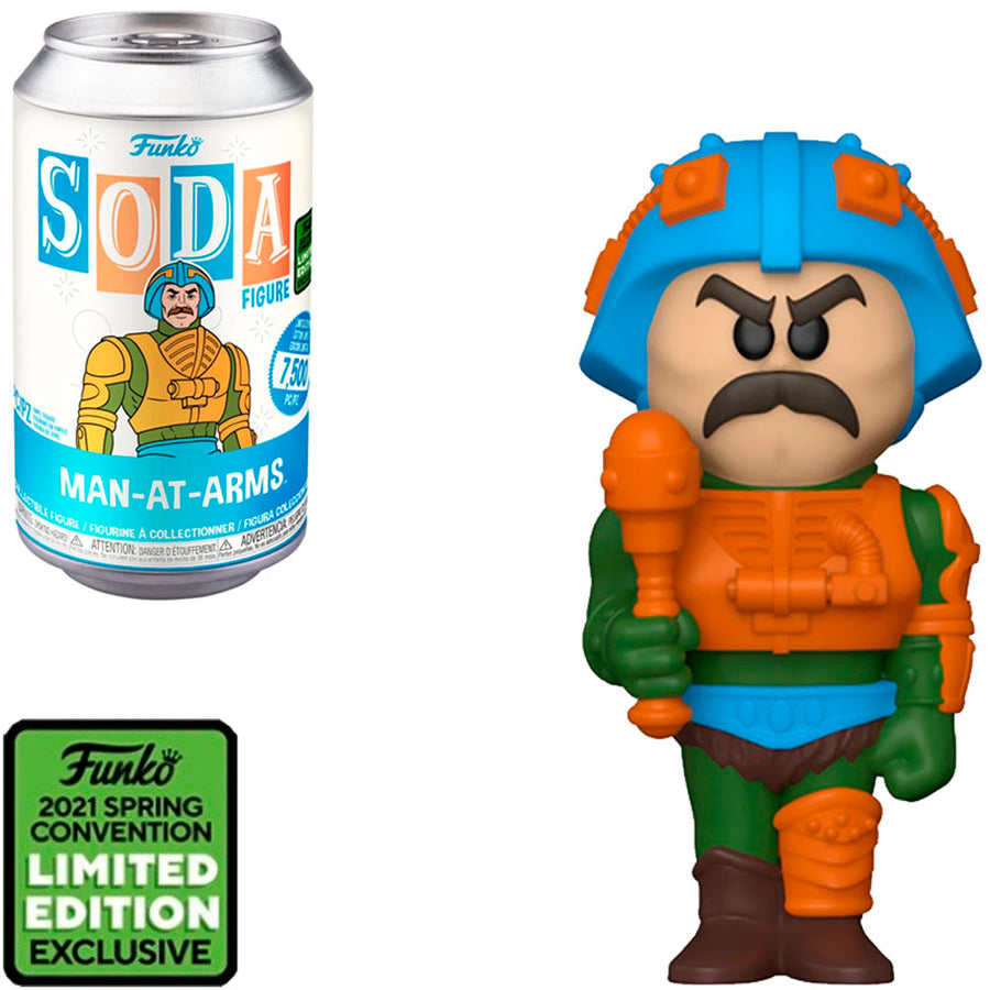 FUNKO SODA MASTERS OF THE UNIVERSE EXCLUSIVE ECCC 2021 - MAN-AT-ARMS