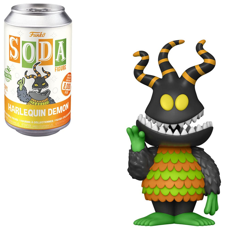 FUNKO SODA NIGHTMARE BEFORE CHRISTMAS - HARLEQUIN DEMON BRINDE