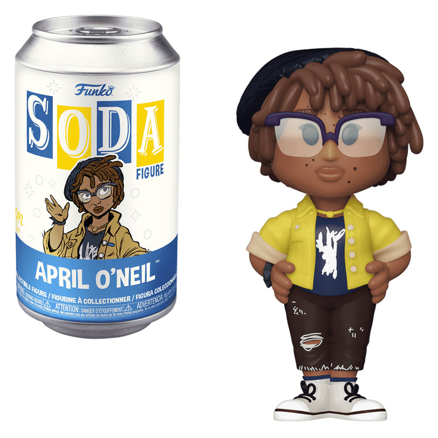 FUNKO SODA POP TEENAGE MUTANT NINJA TURTLES MUTANT MAYHEM - APRIL O'NEIL (73447) BRINDE