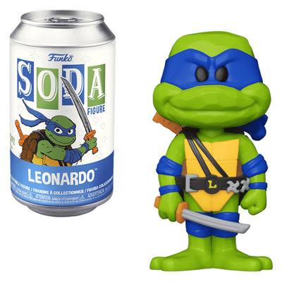 FUNKO SODA POP TEENAGE MUTANT NINJA TURTLES MUTANT MAYHEM - LEONARDO (73451) BRINDE