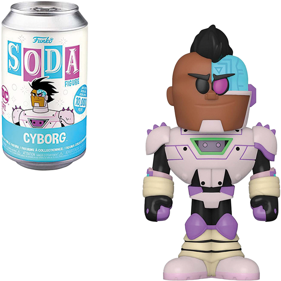 FUNKO SODA TEEN TITANS GO - CYBORG BRINDE