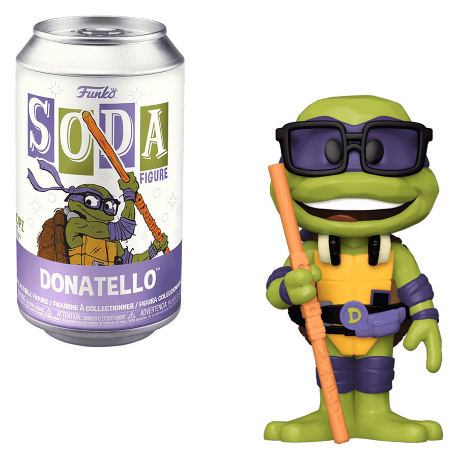 FUNKO SODA TEENAGE MUTANT NINJA TURTLES - DONATELLO (73450) BRINDE