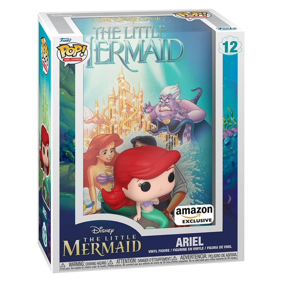 FUNKO VHS COVER DISNEY A PEQUENA SEREIA EXCLUSIVE - ARIEL 12 (63272)