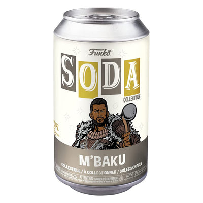 FUNKO VINYL SODA BLACK PHANTER: WAKANDA FOREVER - M'BAKU 68806