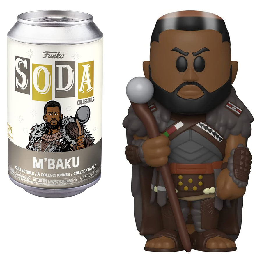 FUNKO VINYL SODA BLACK PHANTER: WAKANDA FOREVER - M'BAKU 68806