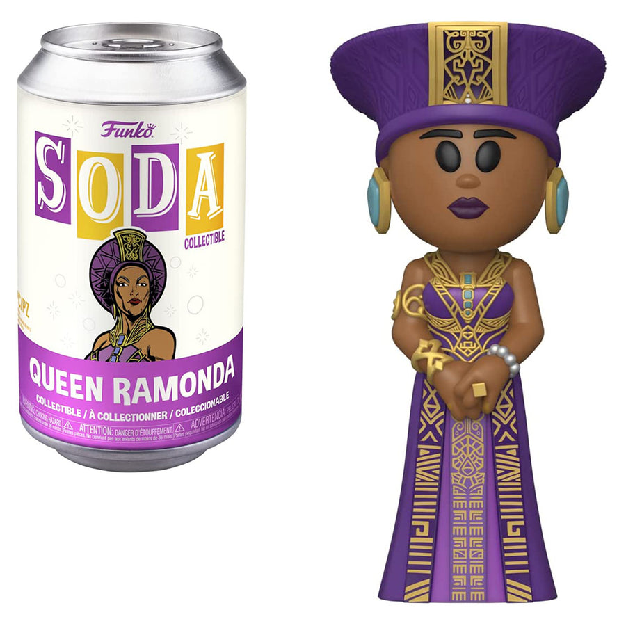 FUNKO VINYL SODA BLACK PHANTER: WAKANDA FOREVER - QUEEN RAMONDA 68802 BRINDE