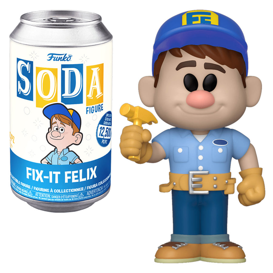 FUNKO VINYL SODA DISNEY WRECK-IT-PALPH FIX IT - FELIX 63894 BRINDE