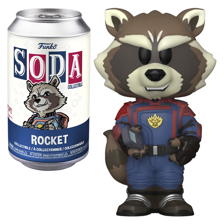 FUNKO VINYL SODA MARVEL GUARDIANS OF THE GALAXY 3 - ROCKET (68822)