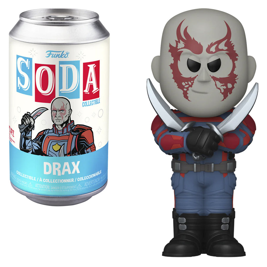 FUNKO VINYL SODA MARVEL GUARDIANS OF THE GALAXY - DRAX (68816) BRINDE