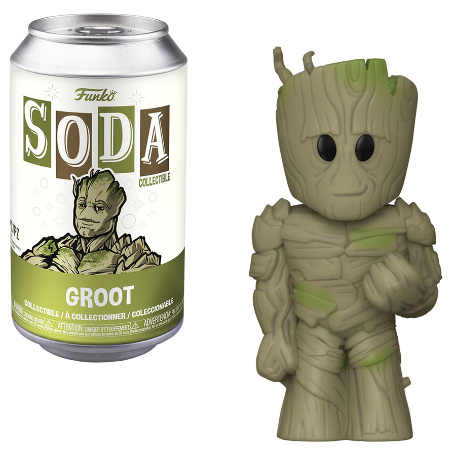 FUNKO VINYL SODA MARVEL GUARDIANS OF THE GALAXY - GROOT (68818) BRINDE
