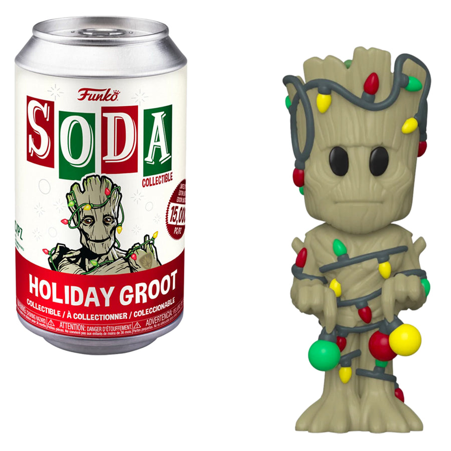 FUNKO VINYL SODA MARVEL HOLIDAY - GROOT (65988) BRINDE
