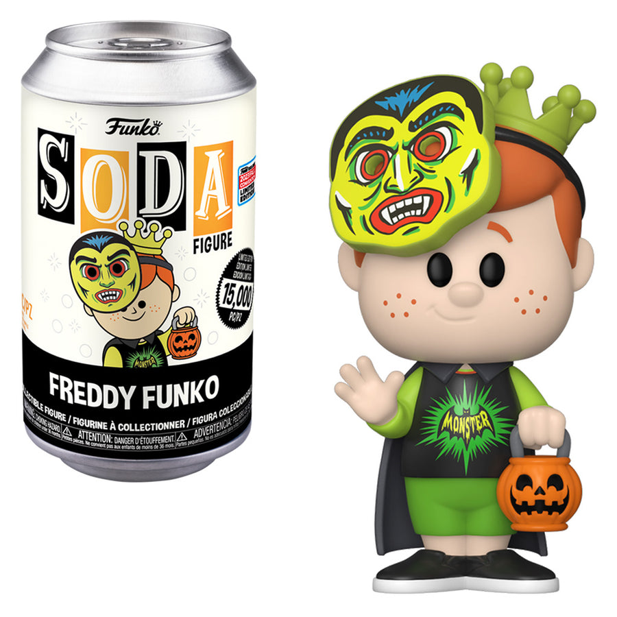 FUNKO VINYL SODA TRICK OR TREAT NEW YORK COMIC CON 2023 - FREDDY (74060)