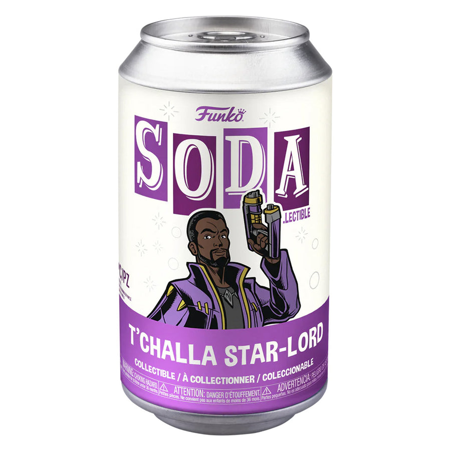 FUNKO VINYL SODA WHAT IF - T'CHALLA STAR-LORD 68840