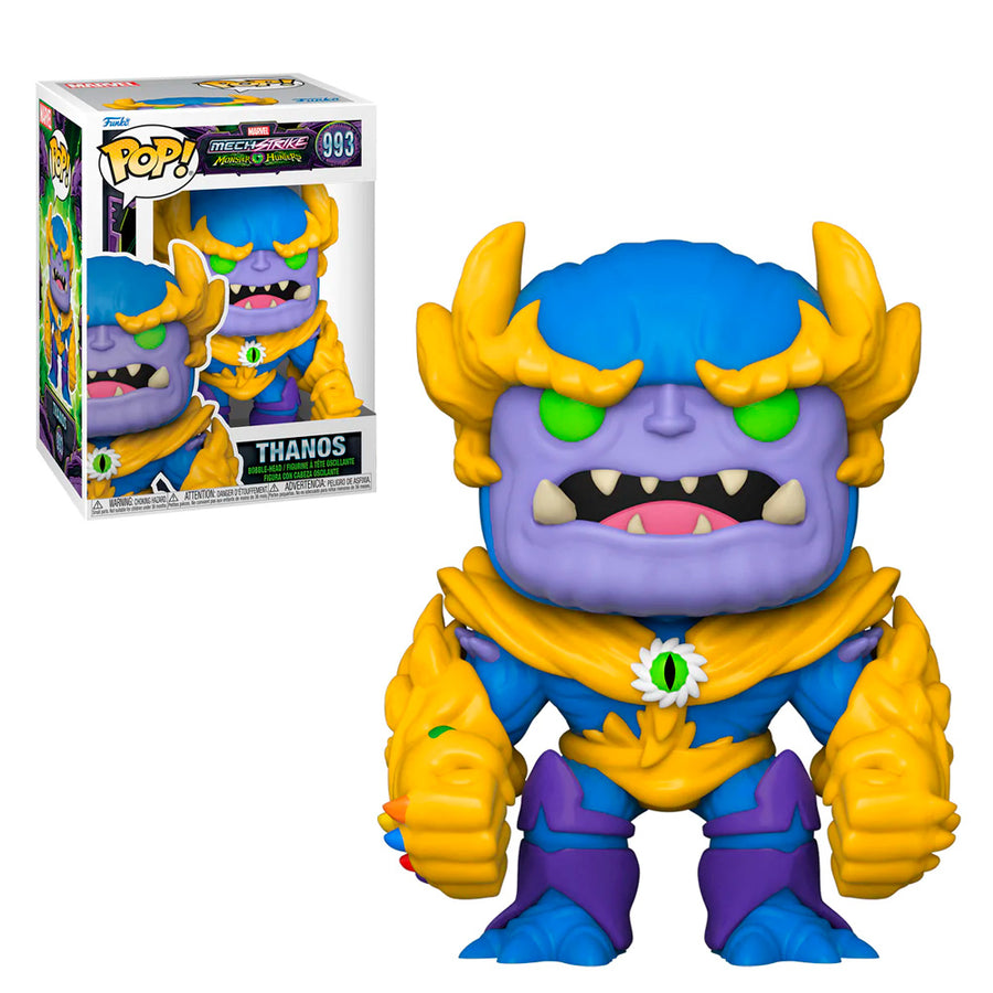 FUNKO POP MARVEL MECH STRIKE MONSTER HUNTERS - THANOS 993 BRINDE