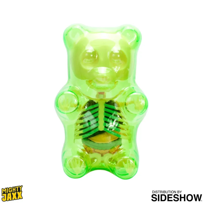 Funny Anatomy Gummi Bear (Clear Green) – Mighty Jaxx – ActionFigure Brasil
