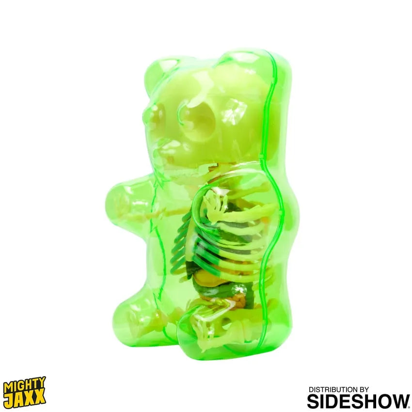 Funny Anatomy Gummi Bear (Clear Green) – Mighty Jaxx – ActionFigure Brasil