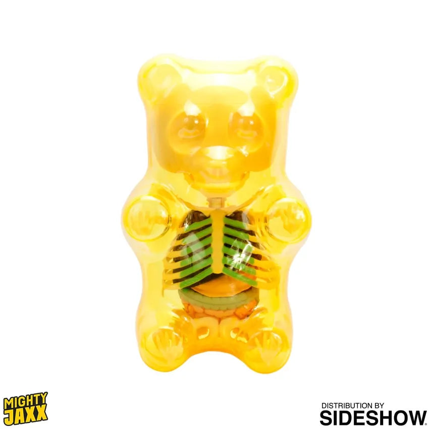 Funny Anatomy Gummi Bear (Clear Yellow) – Mighty Jaxx – ActionFigure Brasil