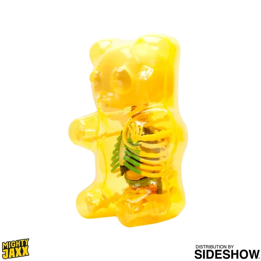 Funny Anatomy Gummi Bear (Clear Yellow) – Mighty Jaxx – ActionFigure Brasil