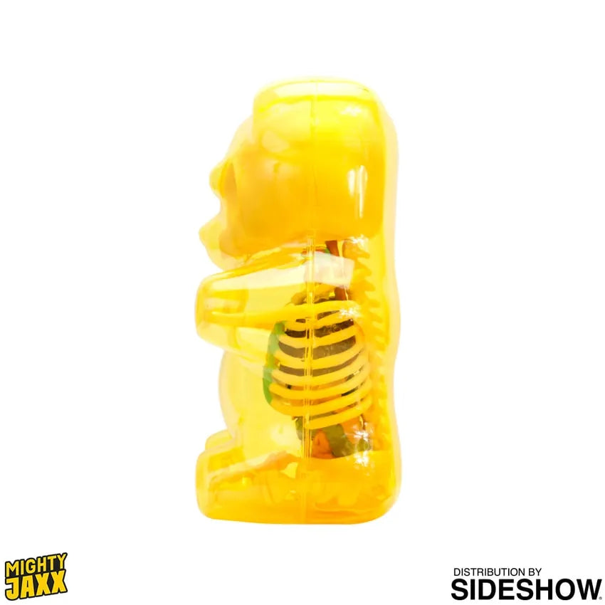Funny Anatomy Gummi Bear (Clear Yellow) – Mighty Jaxx – ActionFigure Brasil