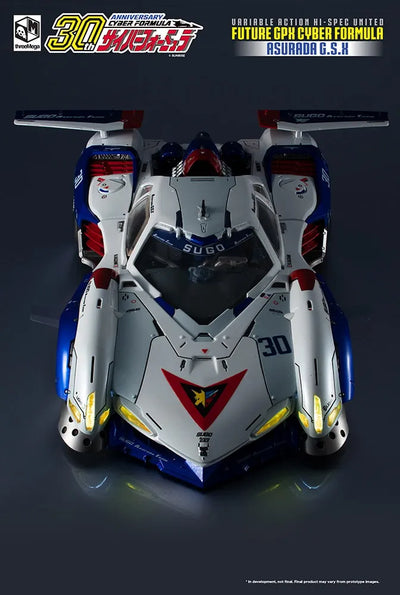 Future GPX Asurada G.S.X – Threezero – ActionFigure Brasil — detalhe do produto